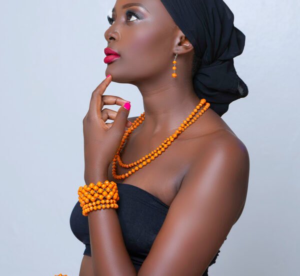 Vibrant Double-Strand Necklace (Jewelry Set)