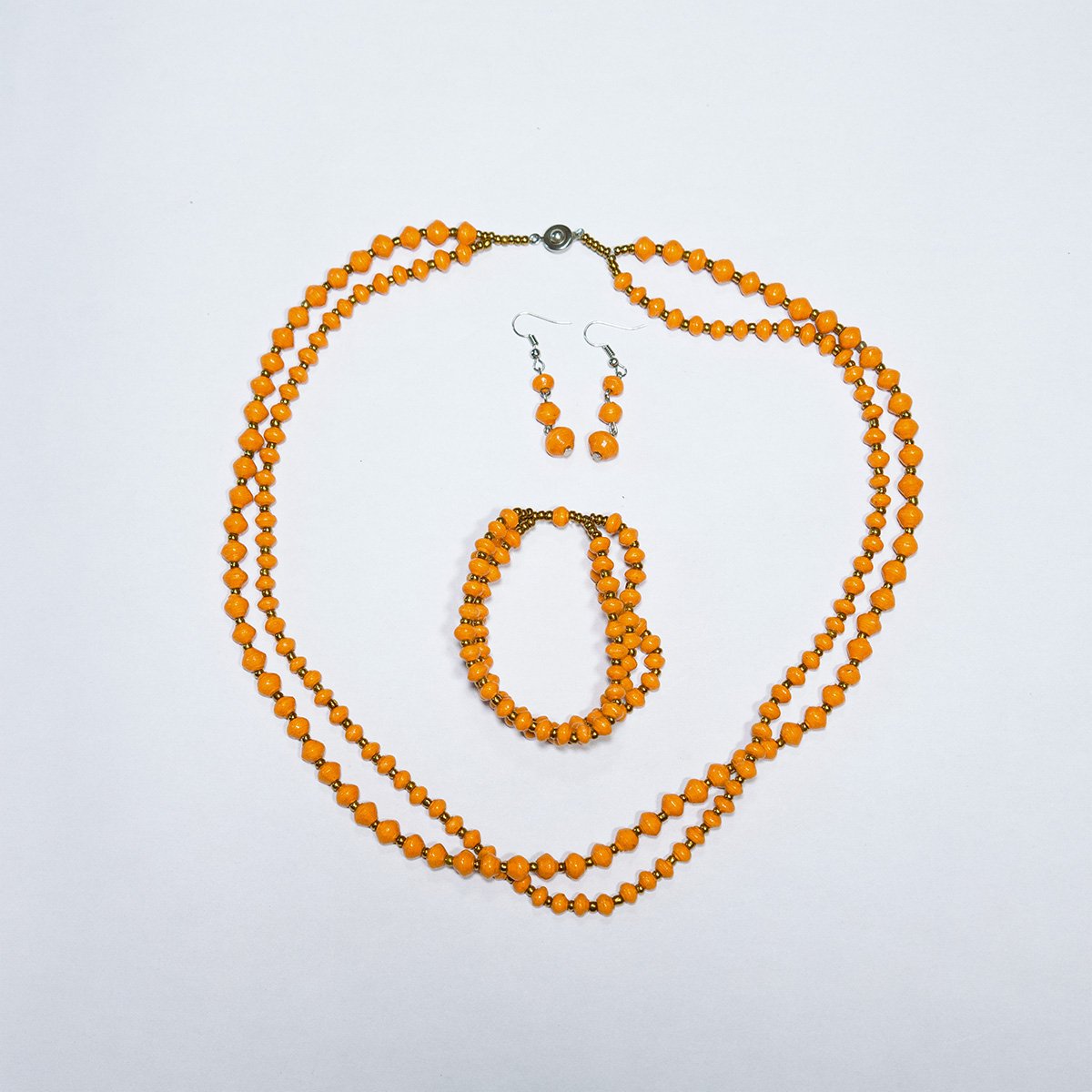 Jewelry Set Orange